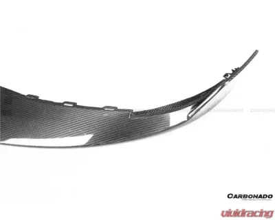 CARBONADO Carbonado DryCF OD Style Front Lip for Porsche Taycan 2019-2022 - DRYCFOD-TaycanOD.FL