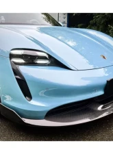 CARBONADO Carbonado DryCF OD Style Front Lip for Porsche Taycan 2019-2022                                     - DRYCFOD-TaycanOD.FL - Image 8