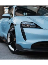 CARBONADO Carbonado DryCF OD Style Front Lip for Porsche Taycan 2019-2022                                     - DRYCFOD-TaycanOD.FL - Image 10