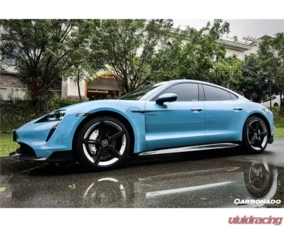 Carbonado DryCF OD Style DRY Side Skirts Porsche Taycan 2019-2022 - DRYCFOD-TaycanOD.SS