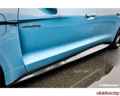 Carbonado DryCF OD Style DRY Side Skirts Porsche Taycan 2019-2022 - DRYCFOD-TaycanOD.SS