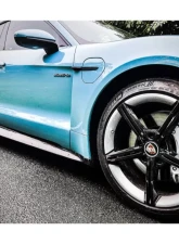 Carbonado DryCF OD Style DRY Side Skirts Porsche Taycan 2019-2022                                     - DRYCFOD-TaycanOD.SS - Image 8