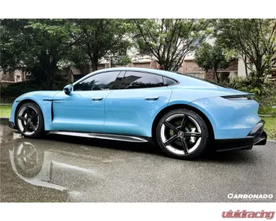 Carbonado DryCF OD Style DRY Side Skirts Porsche Taycan 2019-2022 - DRYCFOD-TaycanOD.SS