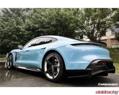 Carbonado DryCF OD Style DRY Trunk Spoiler for Porsche Taycan 2019-2022 - DRYCFOD-TaycanOD.TS