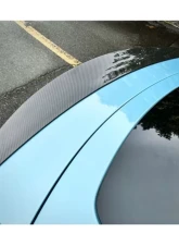 Carbonado DryCF OD Style DRY Trunk Spoiler for Porsche Taycan 2019-2022                                     - DRYCFOD-TaycanOD.TS - Image 3