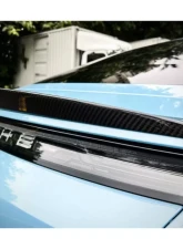 Carbonado DryCF OD Style DRY Trunk Spoiler for Porsche Taycan 2019-2022                                     - DRYCFOD-TaycanOD.TS - Image 5