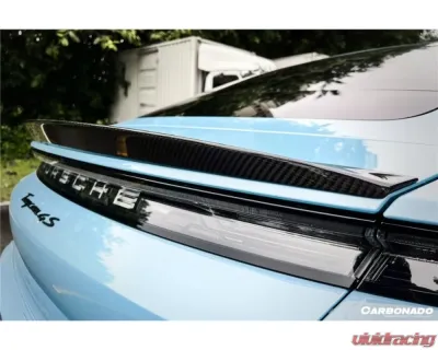 Carbonado DryCF OD Style DRY Trunk Spoiler for Porsche Taycan 2019-2022 - DRYCFOD-TaycanOD.TS