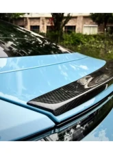 Carbonado DryCF OD Style DRY Trunk Spoiler for Porsche Taycan 2019-2022                                     - DRYCFOD-TaycanOD.TS - Image 6