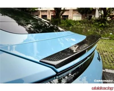 Carbonado DryCF OD Style DRY Trunk Spoiler for Porsche Taycan 2019-2022 - DRYCFOD-TaycanOD.TS