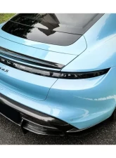 Carbonado DryCF OD Style DRY Trunk Spoiler for Porsche Taycan 2019-2022                                     - DRYCFOD-TaycanOD.TS - Image 9