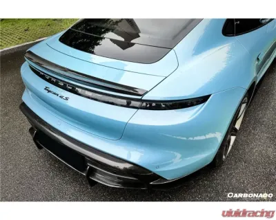 Carbonado DryCF OD Style DRY Trunk Spoiler for Porsche Taycan 2019-2022 - DRYCFOD-TaycanOD.TS
