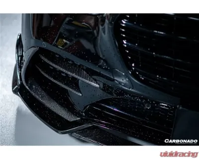 Carbonado DryCF MSY Style Front Bumper Vents Mercedes Benz S-Class W223 4Matic Sedan 2021+ - DRYCFOD-W223MSY-FBV