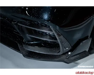 Carbonado DryCF MSY Style Front Bumper Vents Mercedes Benz S-Class W223 4Matic Sedan 2021+ - DRYCFOD-W223MSY-FBV