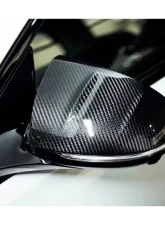 Carbonado DryCF MSY Style Mirror Cover Mercedes Benz S-Class W223 Sedan 2021+                                     - DRYCFOD-W223MSY-MC - Image 4