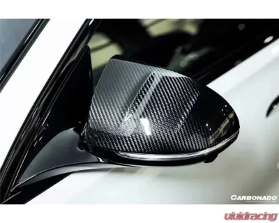 Carbonado DryCF MSY Style Mirror Cover Mercedes Benz S-Class W223 Sedan 2021+ - DRYCFOD-W223MSY-MC