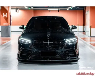 Carbonado DryCF MSY Style Mirror Cover Mercedes Benz S-Class W223 Sedan 2021+ - DRYCFOD-W223MSY-MC