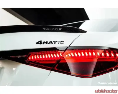 Carbonado Carbonado DryCF MSY Style Trunk Spoiler for Mercedes Benz S-Class W223 2021+ - DRYCFOD-W223MSY-TS