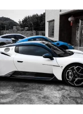 Carbonado DryCF OEM Style DRY Front Canards Maserati MC20 2020+                                     - DRYCFODMC20SVD-CRD - Image 4