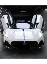 Carbonado DryCF SVD Style Dry Front Lip for Maserati MC20 2020+ - Carbon Fiber Finish                                     - DRYCFODMC20SVD-FL - Image 13