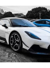 Carbonado DryCF SVD Style Dry Front Lip for Maserati MC20 2020+ - Carbon Fiber Finish                                     - DRYCFODMC20SVD-FL - Image 14