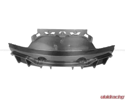 Carbonado DryCF SVD Style DRY Rear Lip Diffuser Maserati MC20 2020+ - DRYCFODMC20SVD-RD