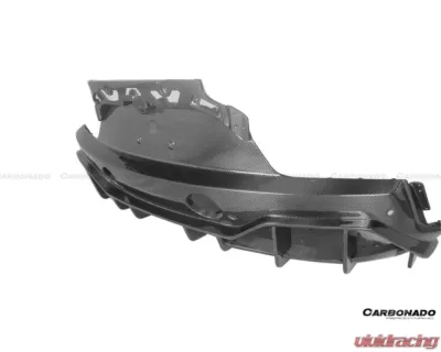 Carbonado DryCF SVD Style DRY Rear Lip Diffuser Maserati MC20 2020+ - DRYCFODMC20SVD-RD