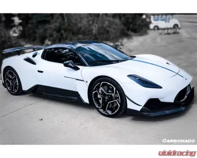 Carbonado DryCF SVD Style Dry Side Skirts Maserati MC20 2020+ - DRYCFODMC20SVD-SS