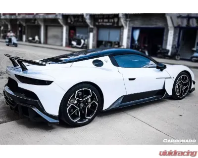 Carbonado DryCF SVD Style Dry GT Wing for Maserati MC20 2020+ - DRYCFODMC20SVD-W