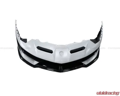 Carbonado DRYPCF SVJ Style Part Dry Front Bumper Lamborghini Aventador LP700 | LP740 | LP750 2011-2021 - DRYPCFLP700SVJOD-FB