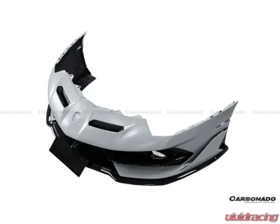 Carbonado DRYPCF SVJ Style Part Dry Front Bumper Lamborghini Aventador LP700 | LP740 | LP750 2011-2021 - DRYPCFLP700SVJOD-FB