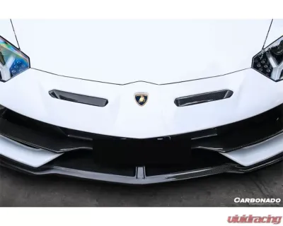 Carbonado DRYPCF SVJ Style Part Dry Front Bumper Lamborghini Aventador LP700 | LP740 | LP750 2011-2021 - DRYPCFLP700SVJOD-FB