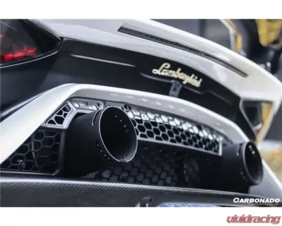 Carbonado DRYPCF SVJ Style Part Dry Rear Bumper Lamborghini Aventador LP700 | LP740 | LP750 2011-2021 - DRYPCFLP700SVJOD-RB