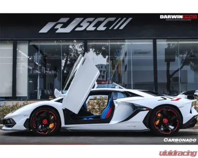 Carbonado DRYPCF SVJ Style Part Dry Side Skirts Lamborghini Aventador LP700 | LP740 | LP750 2011-2021 - DRYPCFLP700SVJOD-SS