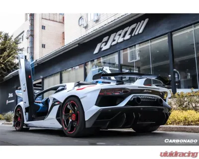 Carbonado DRYPCF SVJ Style Part Dry Rear Bumper Lamborghini Aventador LP700 | LP740 | LP750 2011-2021 - DRYPCFLP700SVJOD-RB