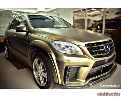 Carbonado Carbonado FRP WD Style Full Wide Body Kit for Mercedes Benz W166 ML 2012-2015 - FB032662-FRP-WDI