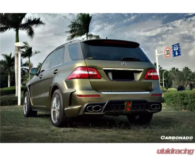 Carbonado Carbonado FRP WD Style Full Wide Body Kit for Mercedes Benz W166 ML 2012-2015 - FB032662-FRP-WDI
