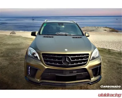 Carbonado Carbonado FRP WD Style Full Wide Body Kit for Mercedes Benz W166 ML 2012-2015 - FB032662-FRP-WDI