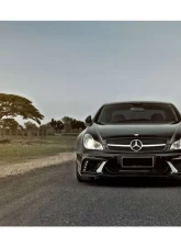 Carbonado Carbonado FRP WD Style Front Bumper w/ LED for Mercedes-Benz W219 CLS-Class 2005-2009                                     - FB033192FRP0 - Image 11