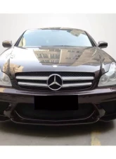 Carbonado Carbonado FRP WD Style Front Bumper w/ LED for Mercedes-Benz W219 CLS-Class 2005-2009                                     - FB033192FRP0 - Image 7