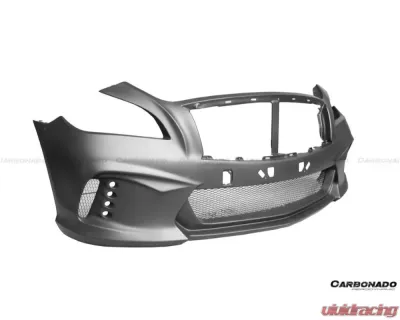 Carbonado Carbonado FRP WD Style Front Bumper with LED for Infiniti Q70 M37 M35 M25 2011-2014 - FB09N352