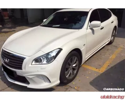 Carbonado Carbonado FRP WD Style Front Bumper with LED for Infiniti Q70 M37 M35 M25 2011-2014 - FB09N352