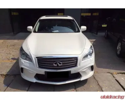 Carbonado Carbonado FRP WD Style Front Bumper with LED for Infiniti Q70 M37 M35 M25 2011-2014 - FB09N352