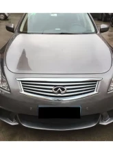 Carbonado Carbonado FRP WD Style Front Bumper with LED for Infiniti G25/G37 Sedan 2010-2013                                     - FB09N472 - Image 7