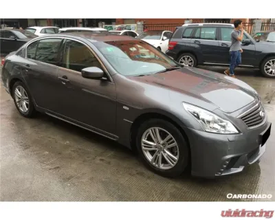 Carbonado Carbonado FRP WD Style Front Bumper with LED for Infiniti G25/G37 Sedan 2010-2013 - FB09N472