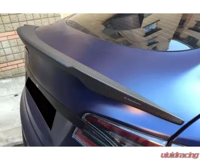 Carbonado Carbonado FGCF RS Style Trunk Spoiler for Tesla Model S 2012-2015 - FGCF9401RZS-TS