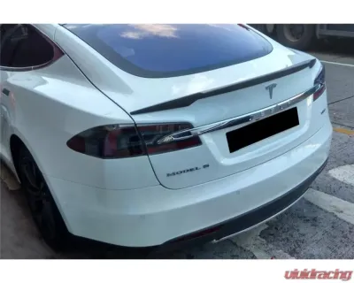 Carbonado Carbonado FGCF RS Style Trunk Spoiler for Tesla Model S 2012-2015 - FGCF9401RZS-TS