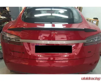 Carbonado Carbonado FGCF RS Style Trunk Spoiler for Tesla Model S 2012-2015 - FGCF9401RZS-TS