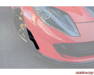Carbonado DryCF MSY Style DRY Front Bumper Side Vents Ferrari 812 Superfast | GTS 2018+ - DRYCFOD-812MSY-FBSV