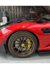 Carbonado DryCF MSY Style DRY Front Bumper Side Vents Ferrari 812 Superfast | GTS 2018+                                     - DRYCFOD-812MSY-FBSV - Image 5