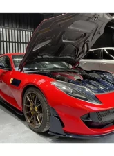 Carbonado DryCF MSY Style DRY Front Bumper Side Vents Ferrari 812 Superfast | GTS 2018+                                     - DRYCFOD-812MSY-FBSV - Image 7